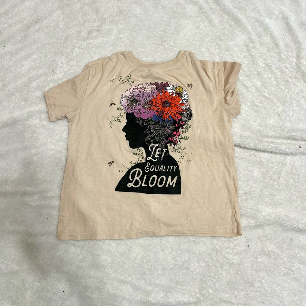 Creative Action Network tshirt Let equality bloom x’s